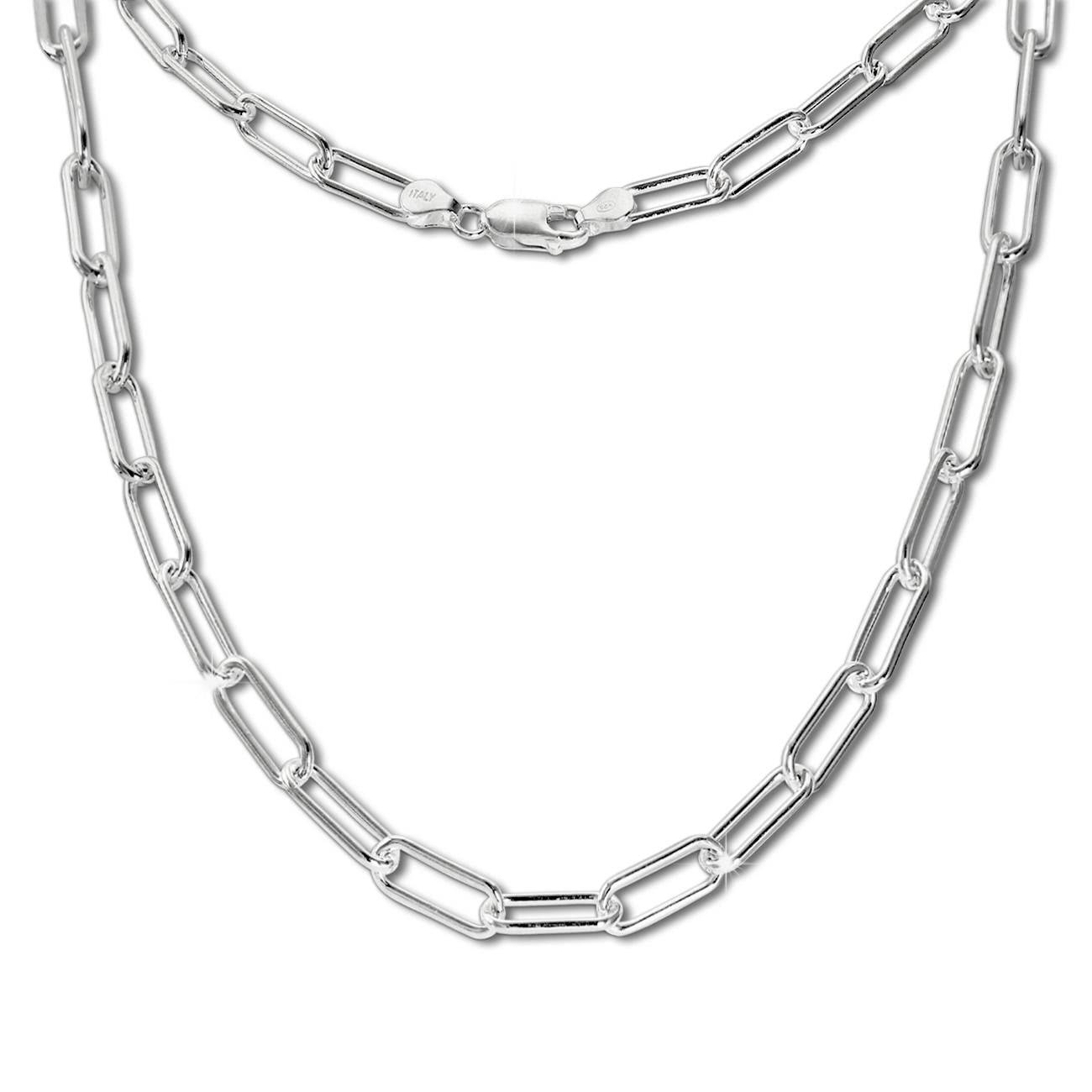 SilberDream Anker Kette Glieder 925 Sterling Silber Damen 75,5cm SDK11575J