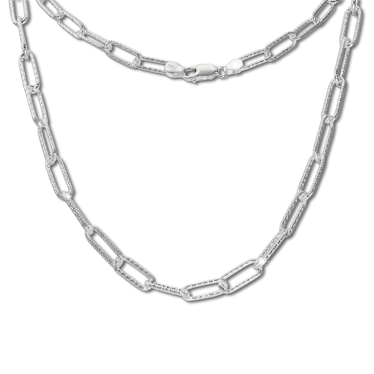 SilberDream Anker Kette Glieder 925 Sterling Silber Damen 75,5cm SDK11775J