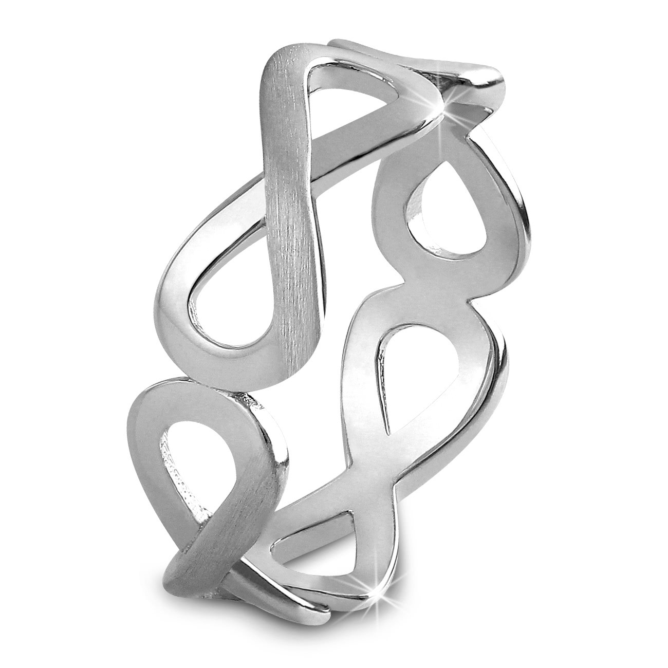 SilberDream Ring Unendlichkeit Gr. 56 Sterling 925er Silber SDR401J56