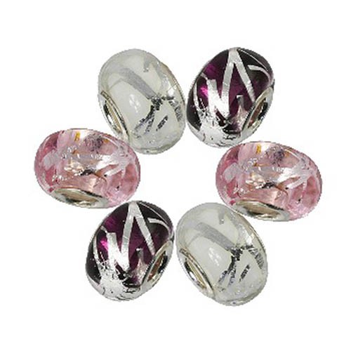 IMPPAC Glas Bead Set 925 Disco European Beads SMA057