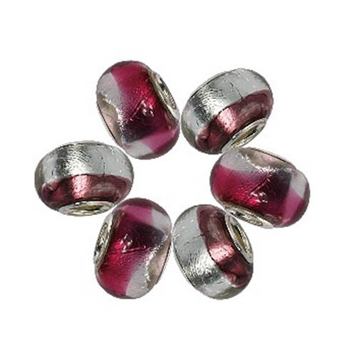 IMPPAC Glas Bead Set 925 Party European Beads SMA058