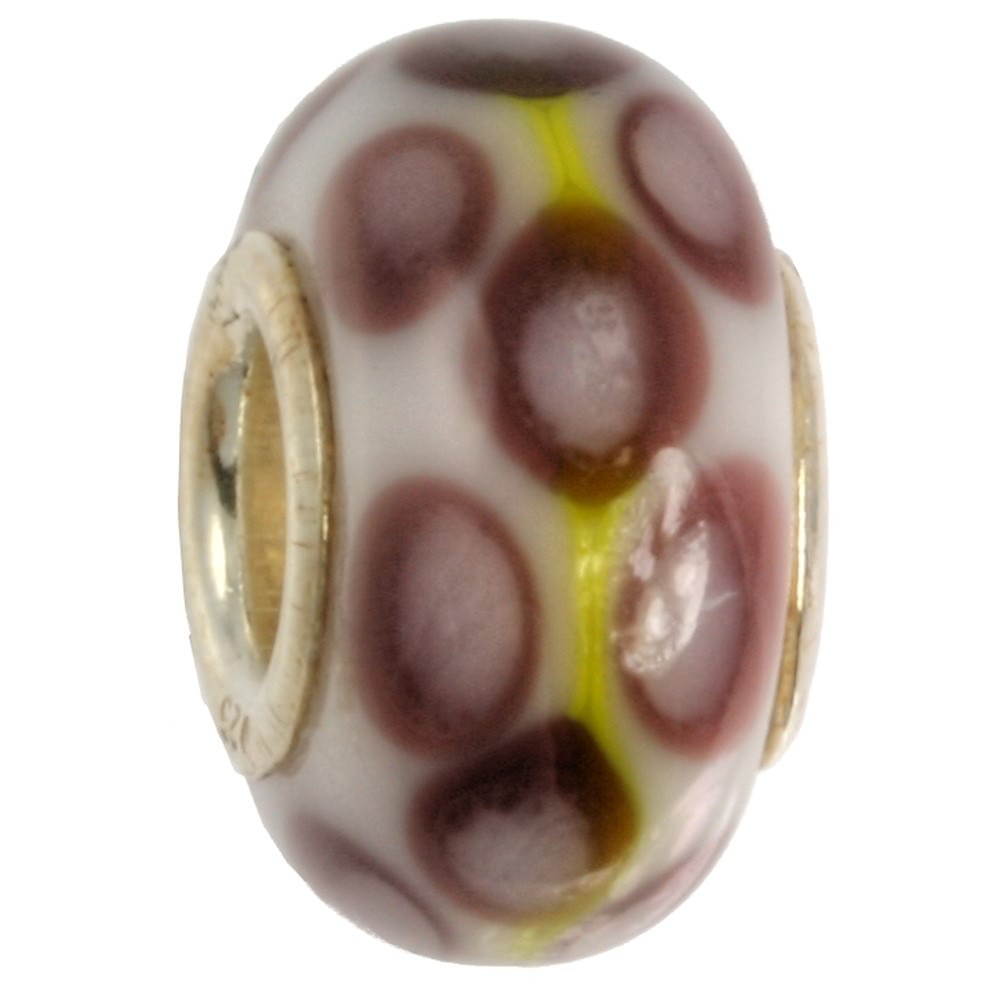 IMPPAC Glas 925 Spacer Leopard European Beads SMB3222
