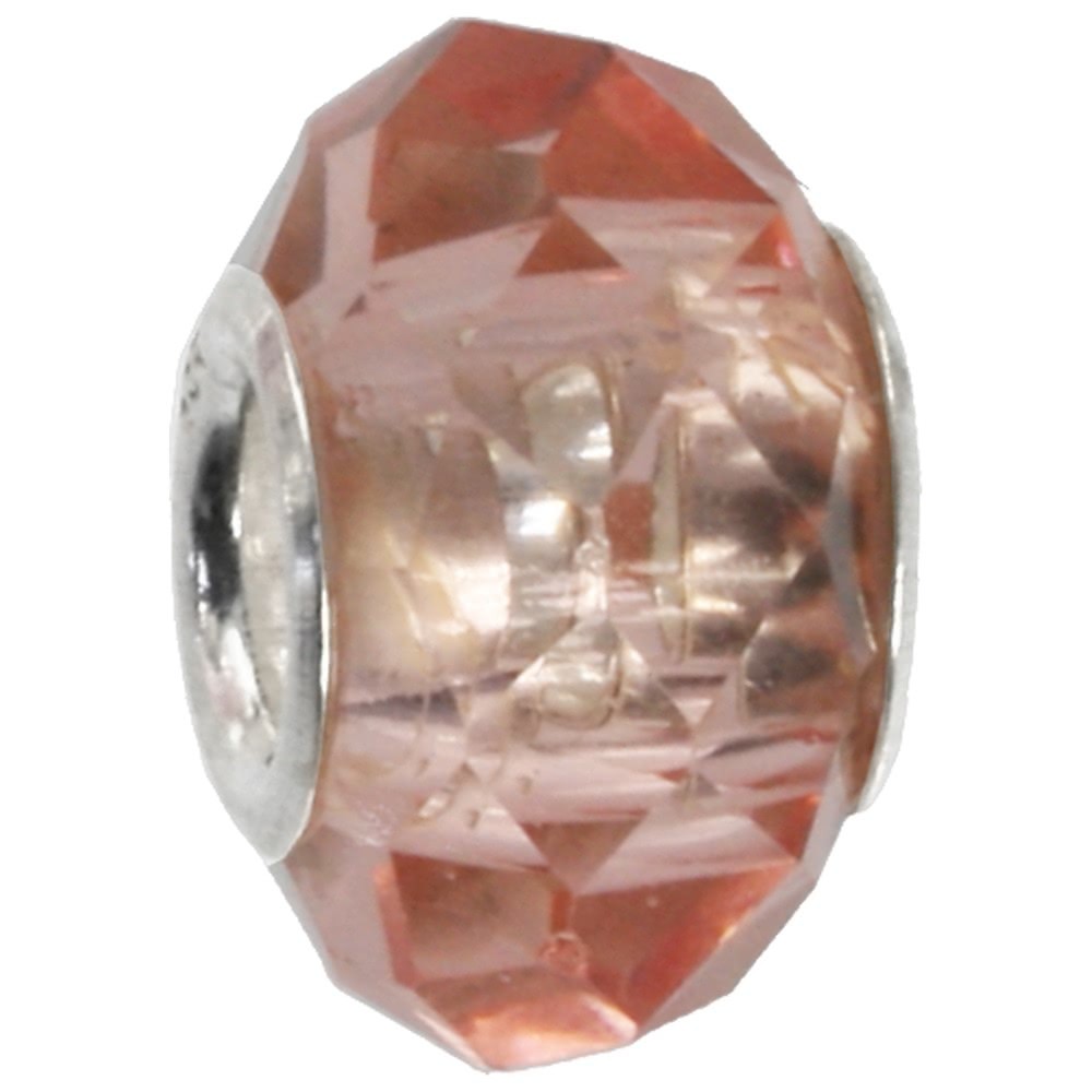 IMPPAC Glas 925 Bead Spacer Rose European Beads SMB8085