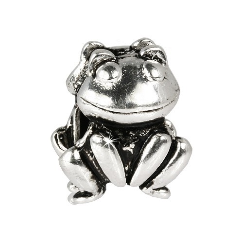 IMPPAC 925 Bead Modul Frosch European Beads Silber SMQ620