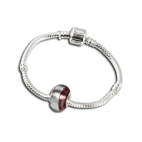 IMPPAC Armband mit Glas Bead European Beads SMW010