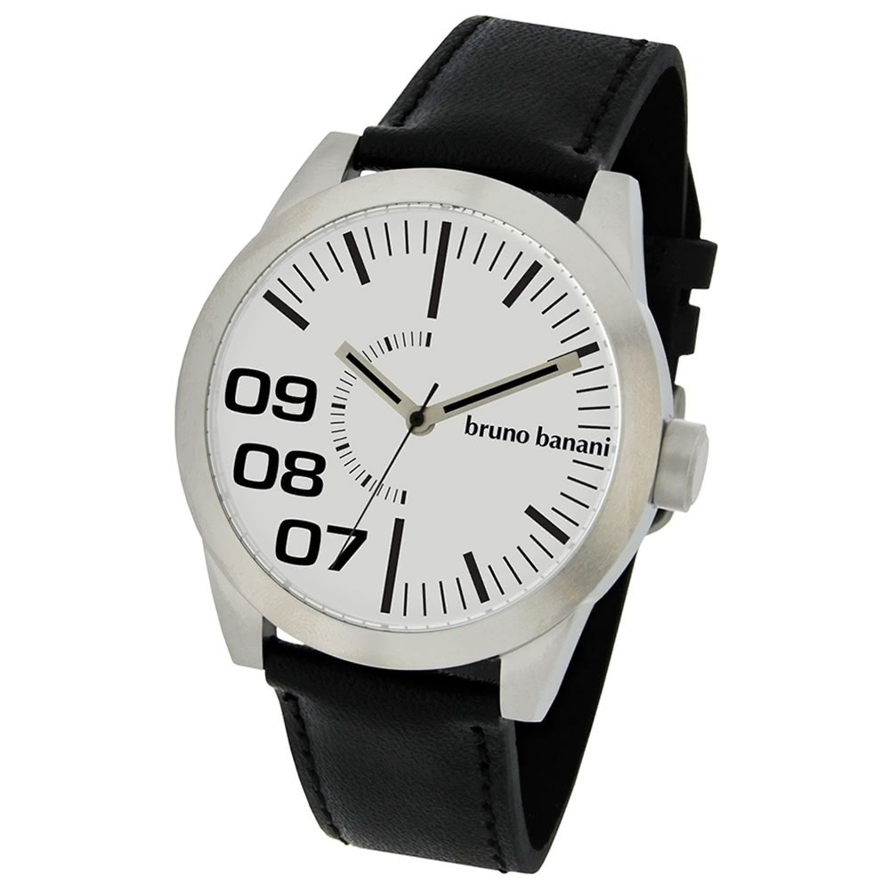 Bruno Banani Herren Uhr evo silber Taras Gents Uhren UBR26109W