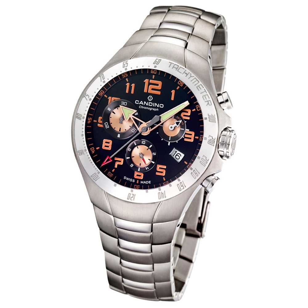 CANDINO Herren-Uhr - Casual Street Rider - Analog - Quarz - Titan - UC4430/4