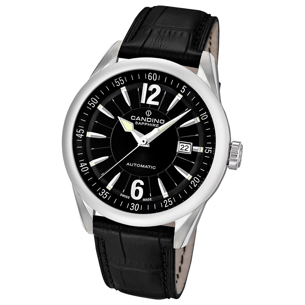 Candino Herren-Armbanduhr After Work analog Automatik Leder UC4479/3