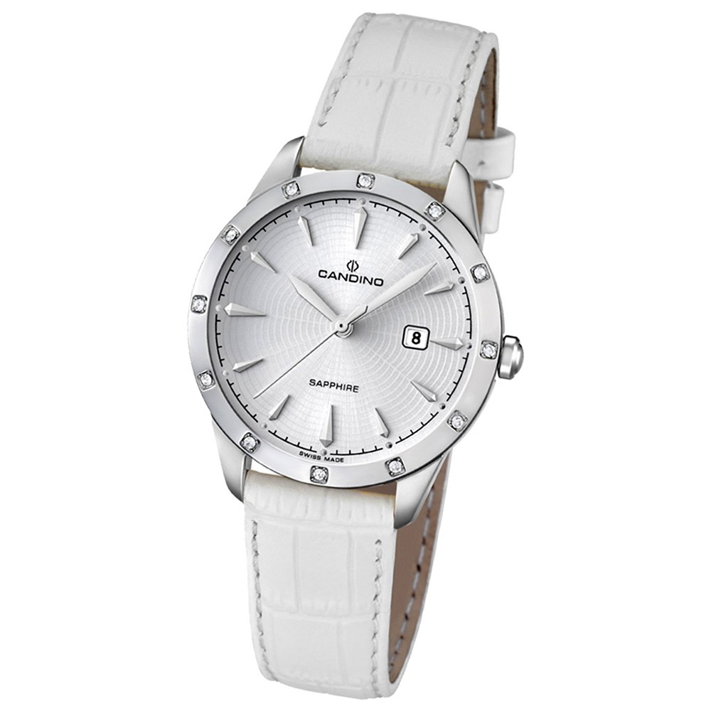 Candino Damen-Armbanduhr Timeless analog Quarz Leder UC4527/1
