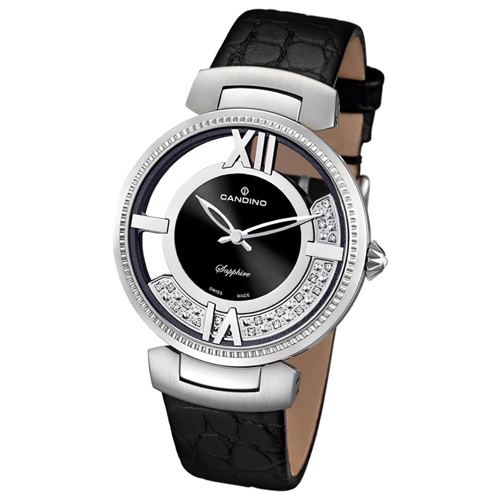 Candino Damen-Armbanduhr Timeless analog Quarz Leder UC4530/2