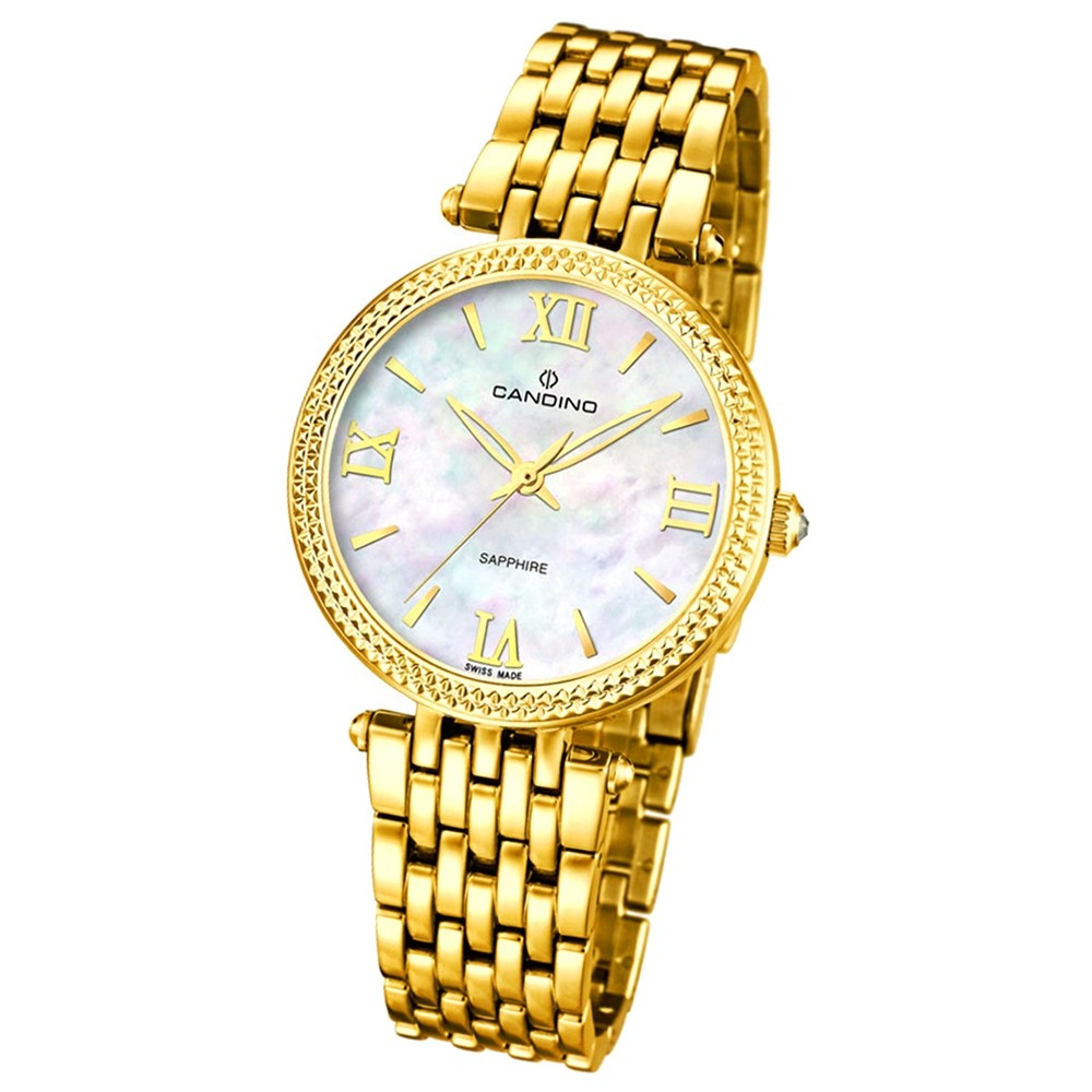 CANDINO Damen-Uhr - Elegance Flair - Analog - Quarz - Edelstahl - UC4569/1