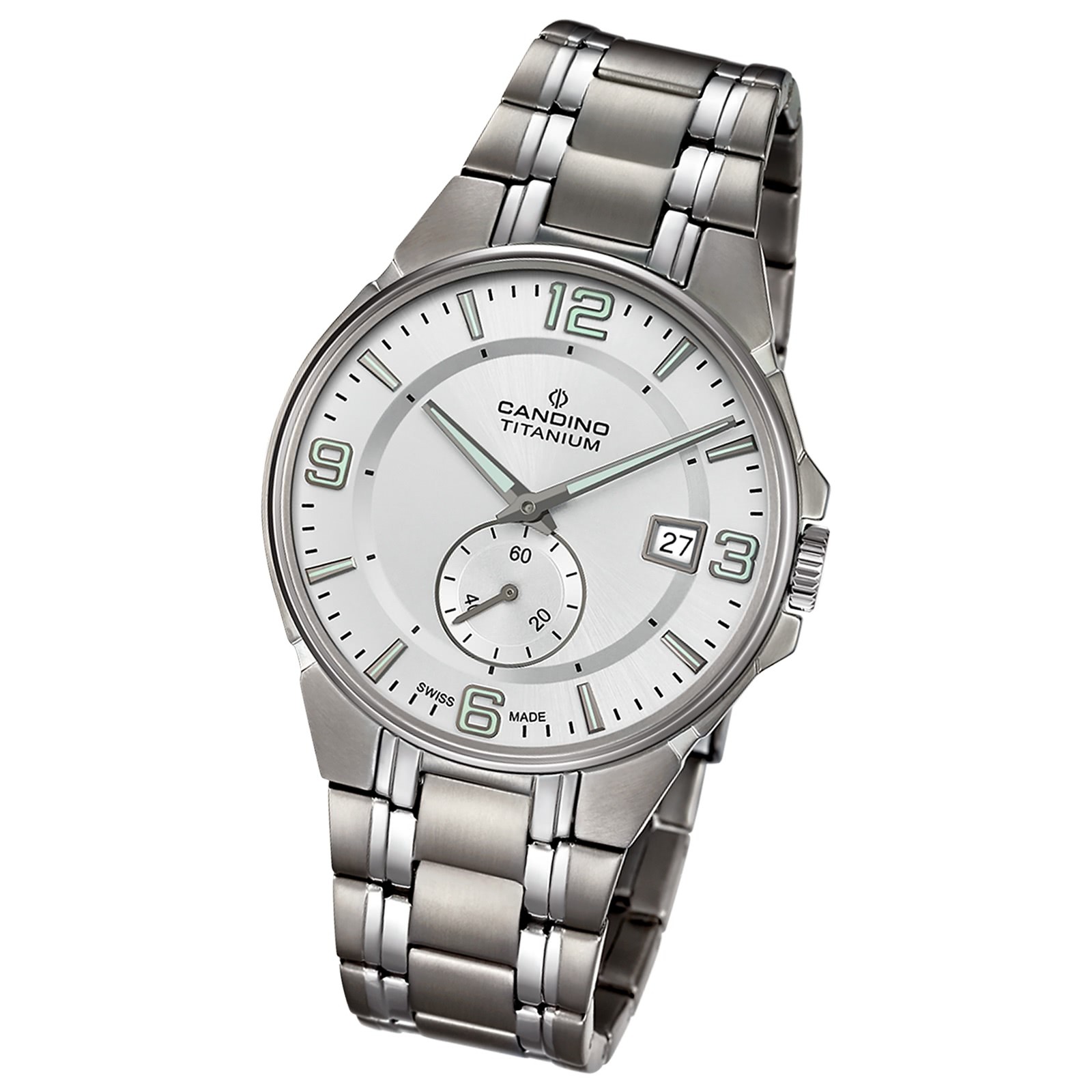 Candino Herrenuhr Titan grau Candino Classic Armbanduhr UC4604/A