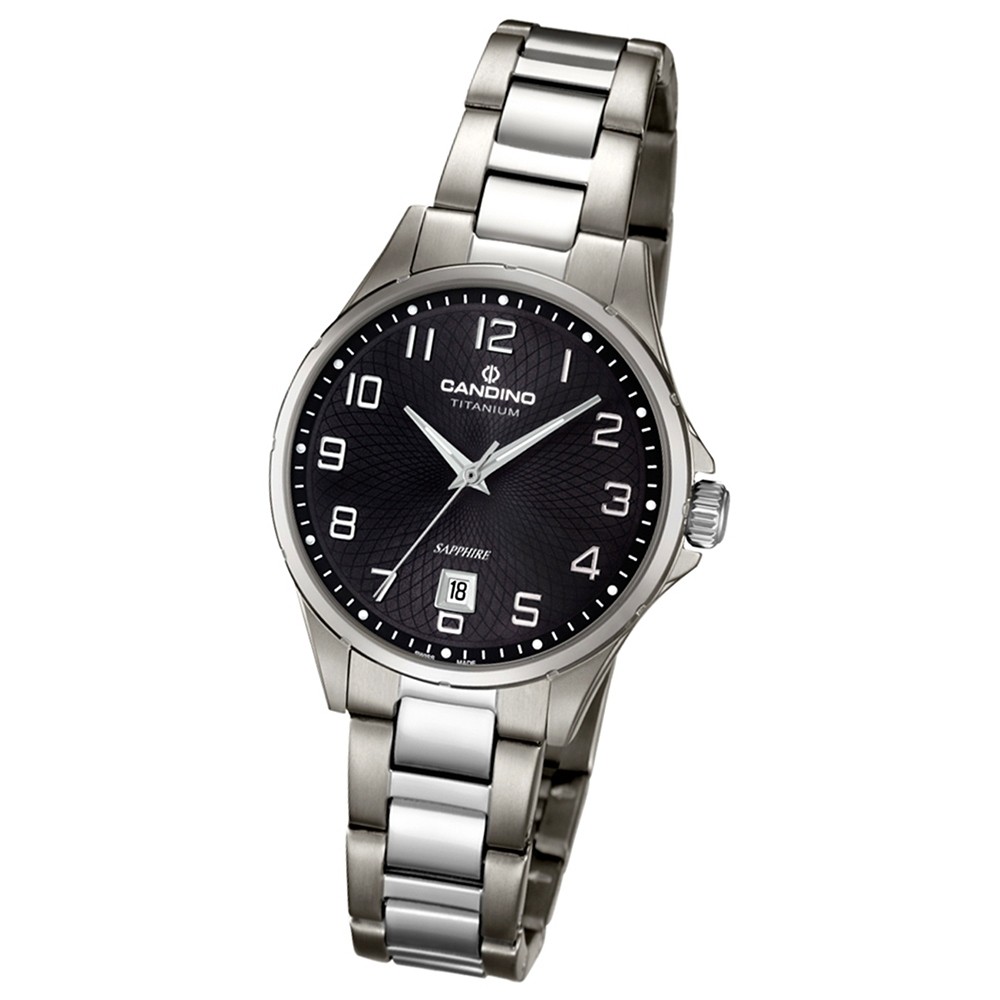 CANDINO Klassische Damen-Armbanduhr Elegance analog Quarz silbergrau UC4608/4