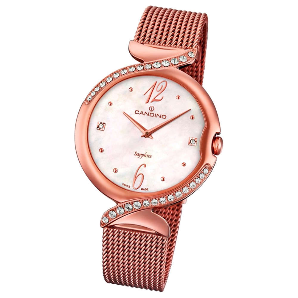 Candino Damen-Uhr Edelstahl roségold C4613/1 Quarz Elegance Flair UC4613/1