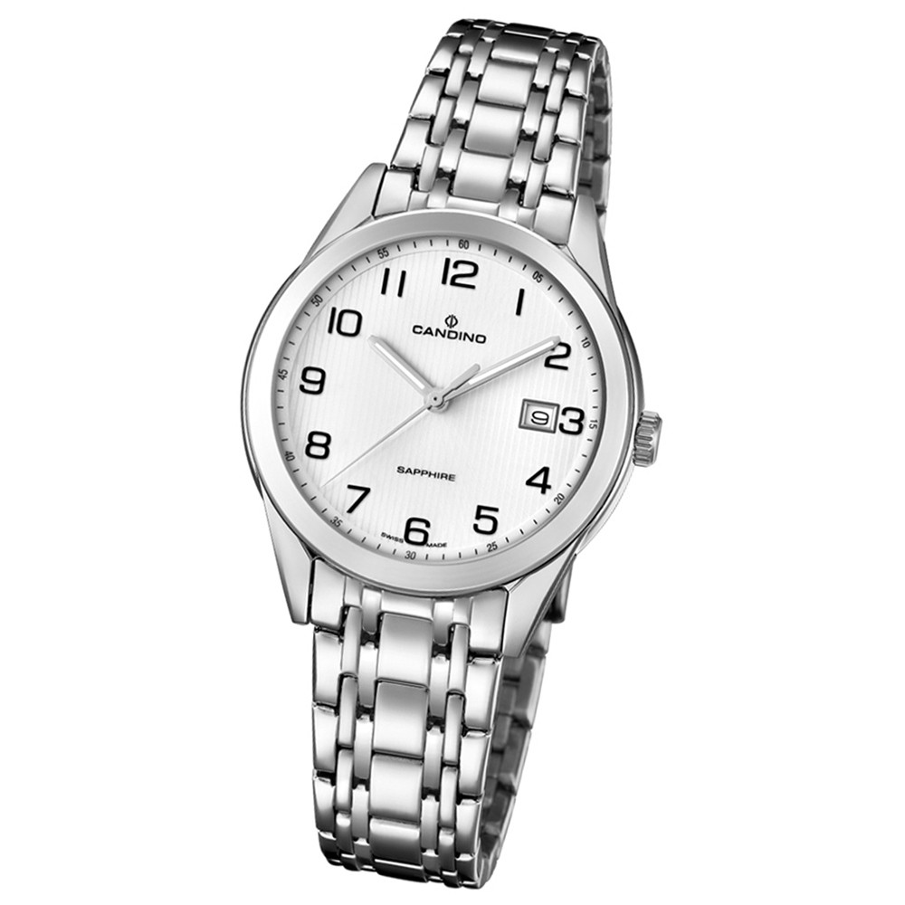 Candino Damen-Armbanduhr Edelstahl silber C4615/1 Quarz Klassisch UC4615/1