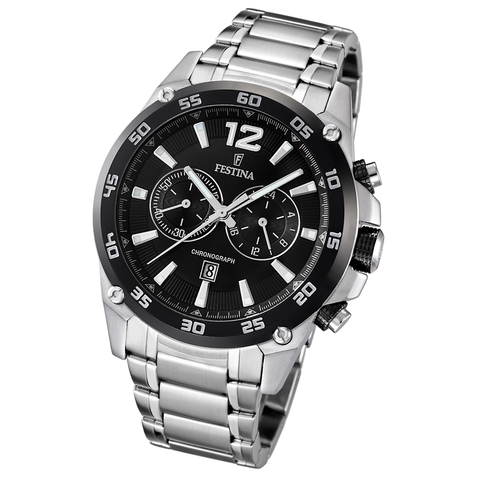 FESTINA Herren-Armbanduhr analog Quarz Edelstahl UF16680/4