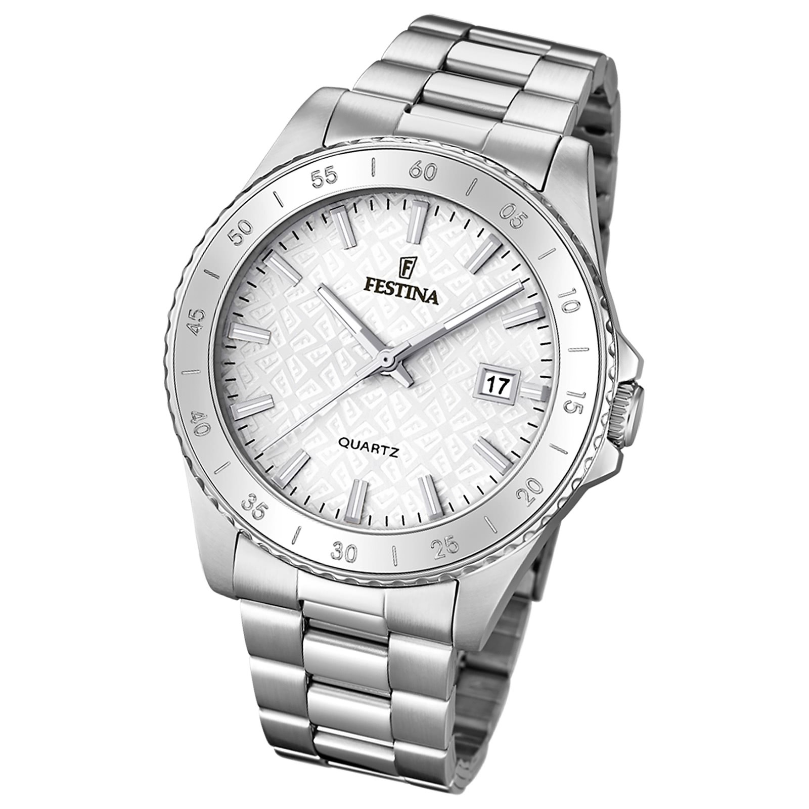 Festina Damenuhr Mademoiselle Armbanduhr Edelstahl silber UF20428/1