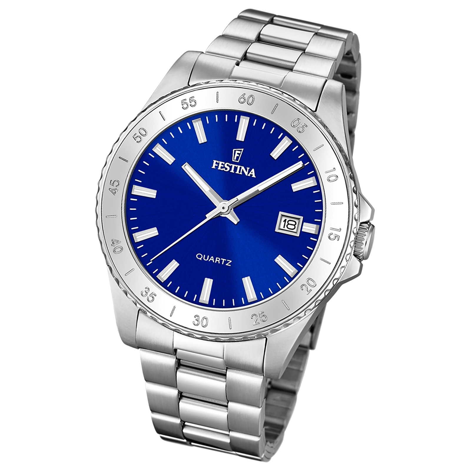 Festina Damenuhr Mademoiselle Armbanduhr Edelstahl silber UF20428/C