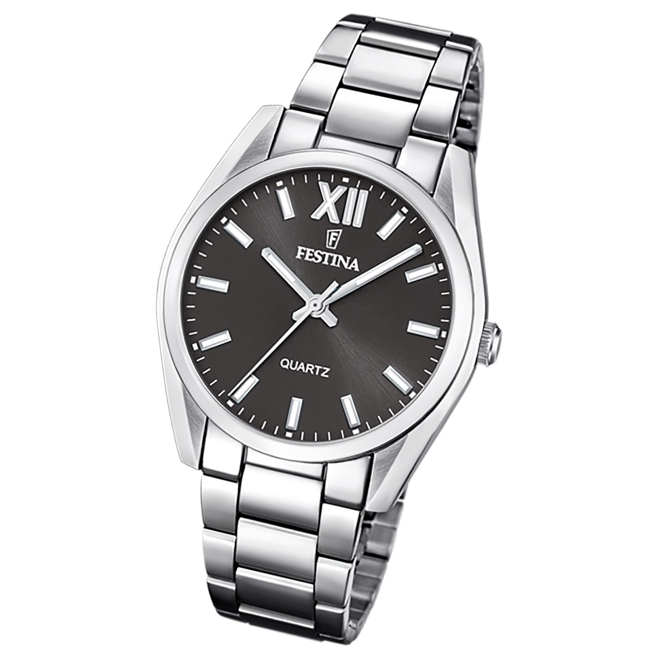 Festina Damenuhr Boyfriend F20622/6 Armbanduhr Edelstahl silber UF20622/6