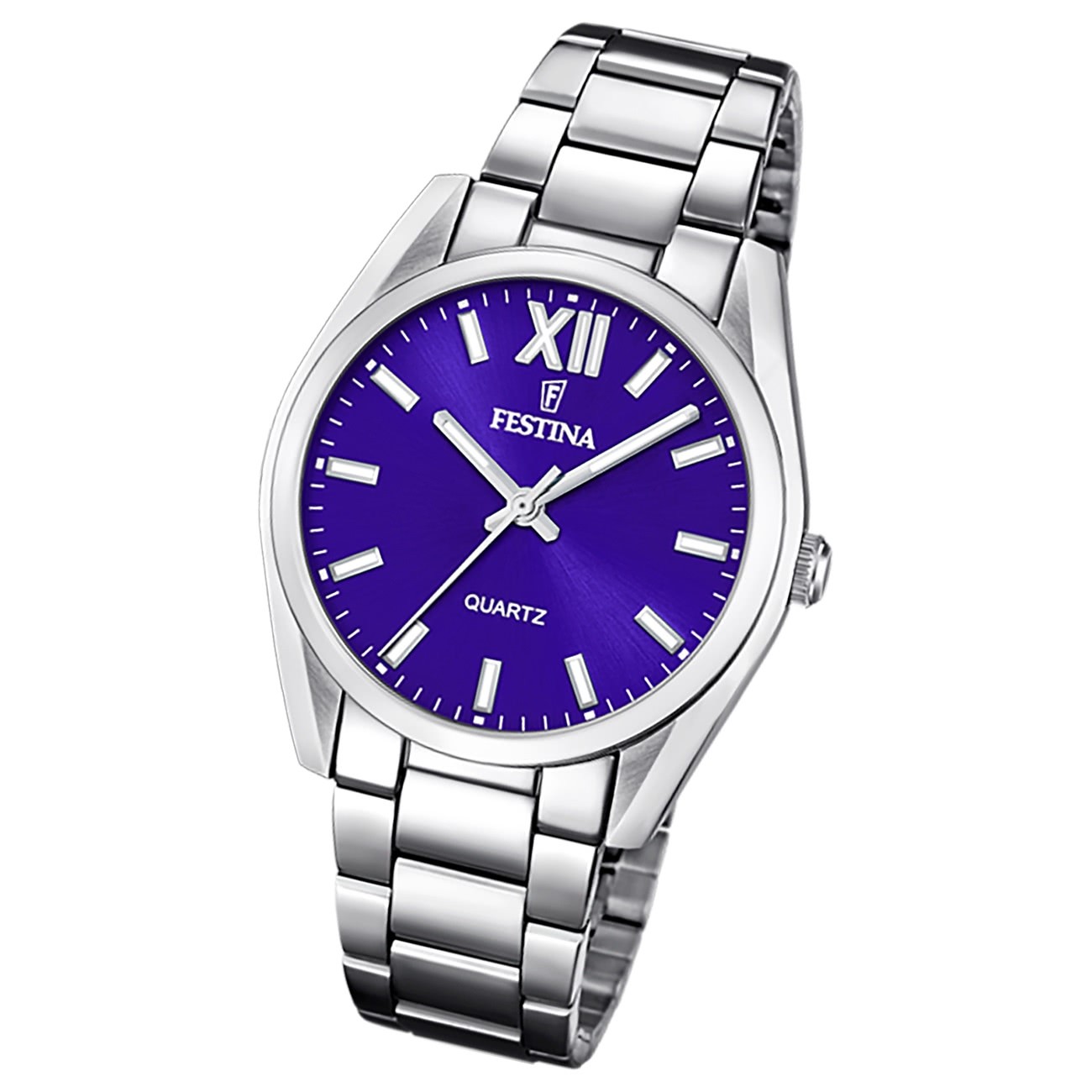 Festina Damenuhr Boyfriend F20622/A Armbanduhr Edelstahl silber UF20622/A