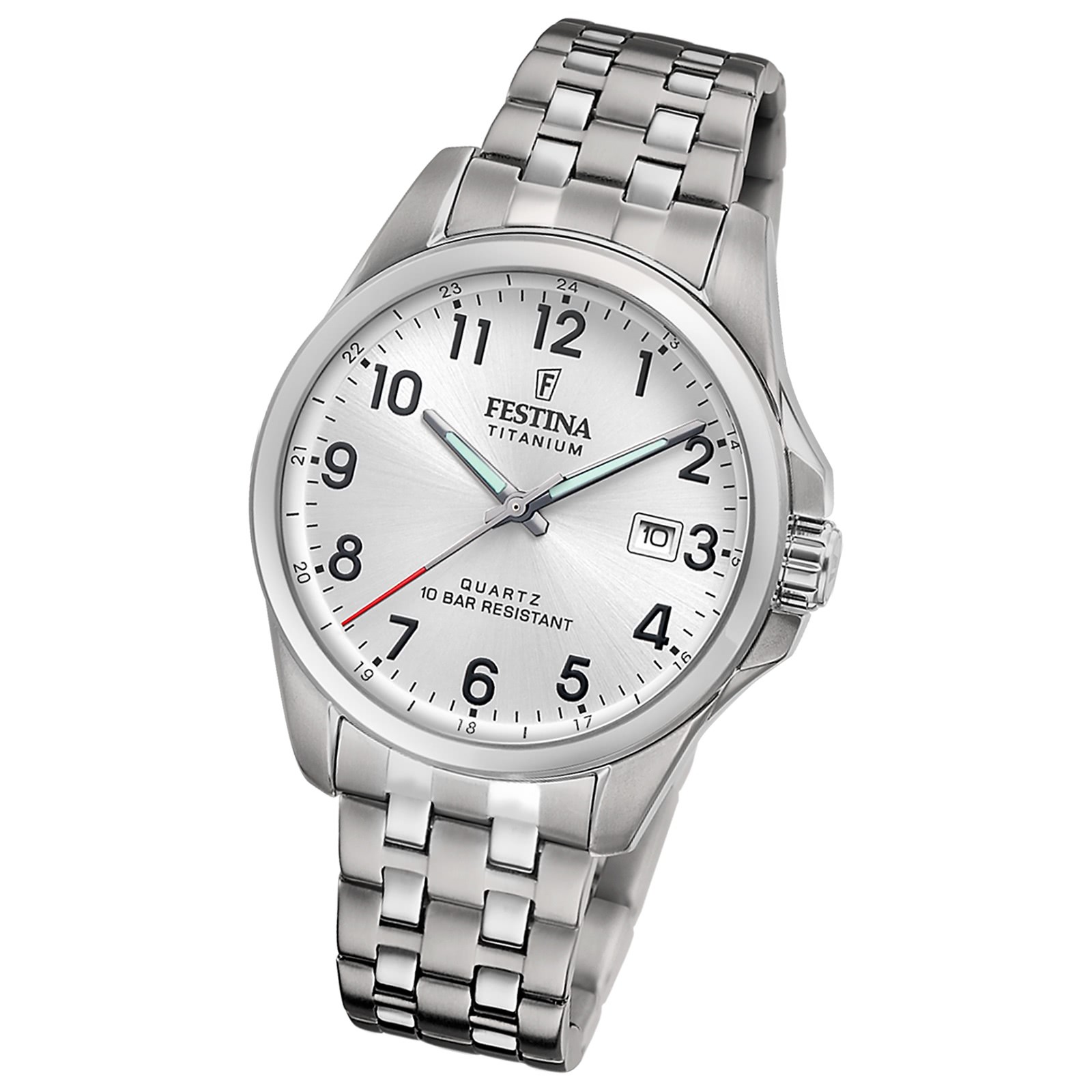 Festina Herrenuhr Titanium Armbanduhr Titan Edelstahl UF20696/1