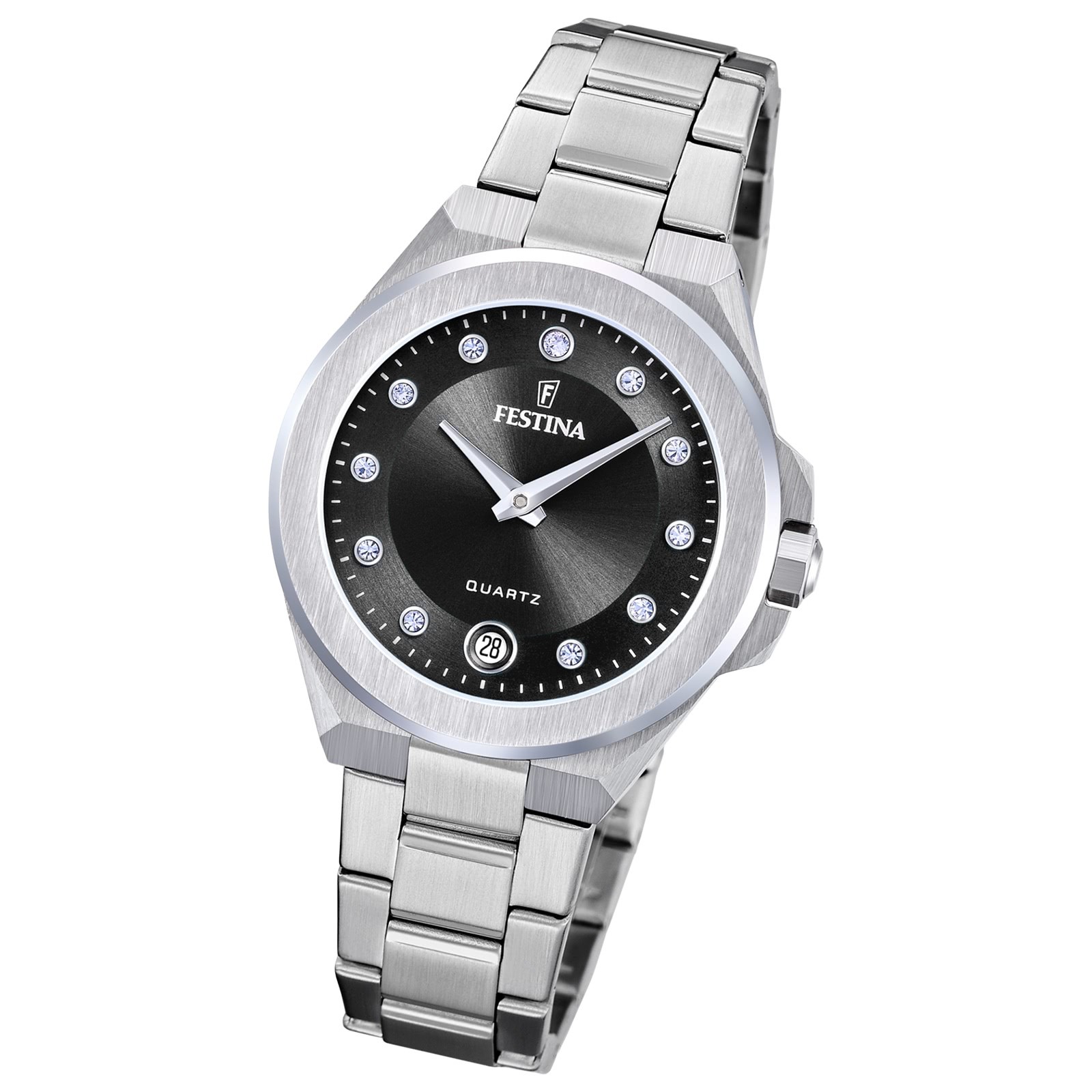 Festina Damenuhr Mademoiselle Armbanduhr Edelstahl silber UF20700/6