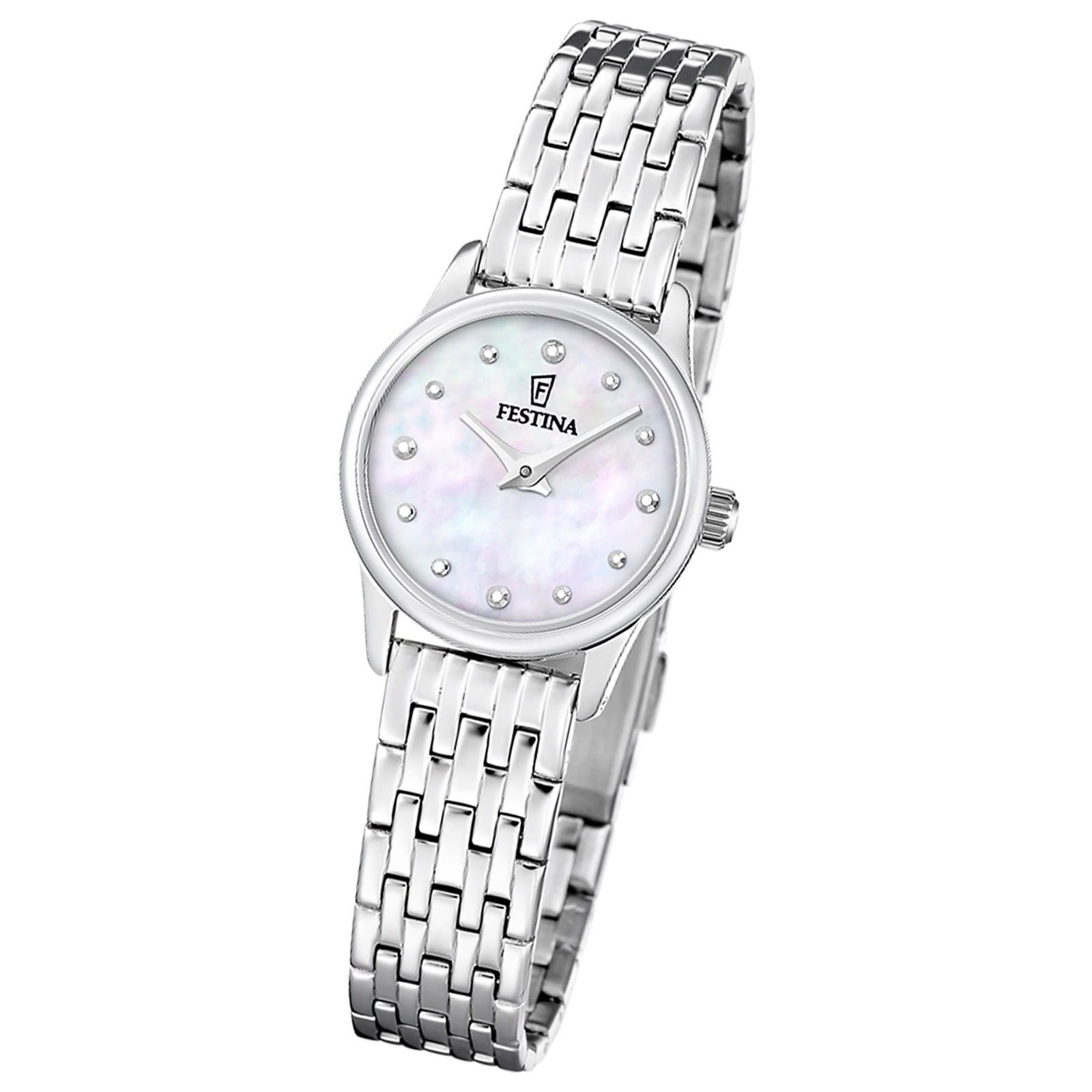 Festina Damenuhr Mademoiselle Armbanduhr Edelstahl silber UF20749/1
