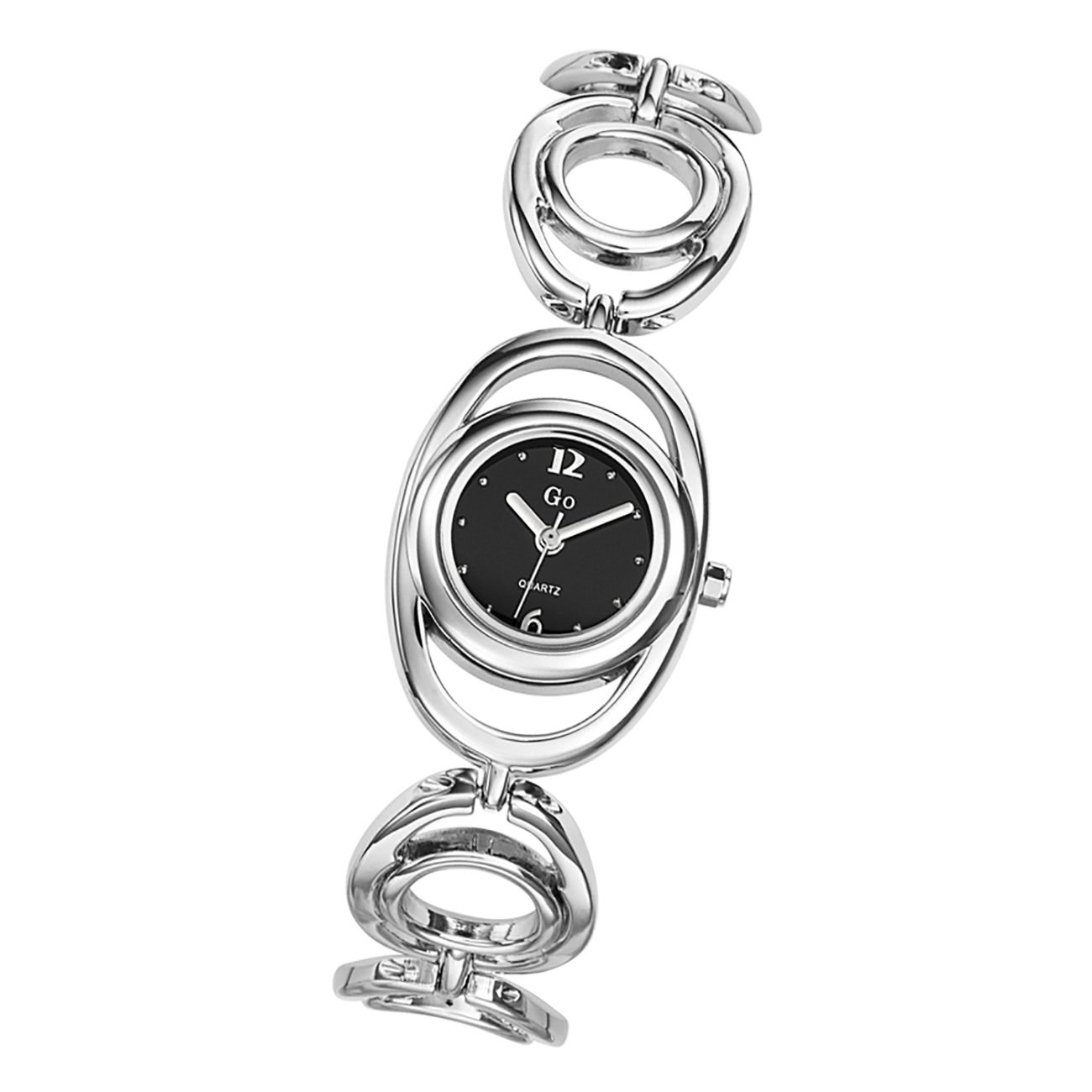 Girl Only GO Damenuhr Analog Quarzuhr mit Edelstahlarmband silber UGO693691