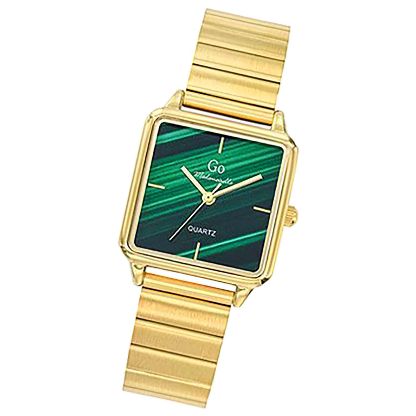 Girl Only GO Damen Armbanduhr Mademoiselle Quarz-Uhr Edelstahl gold UGO695538
