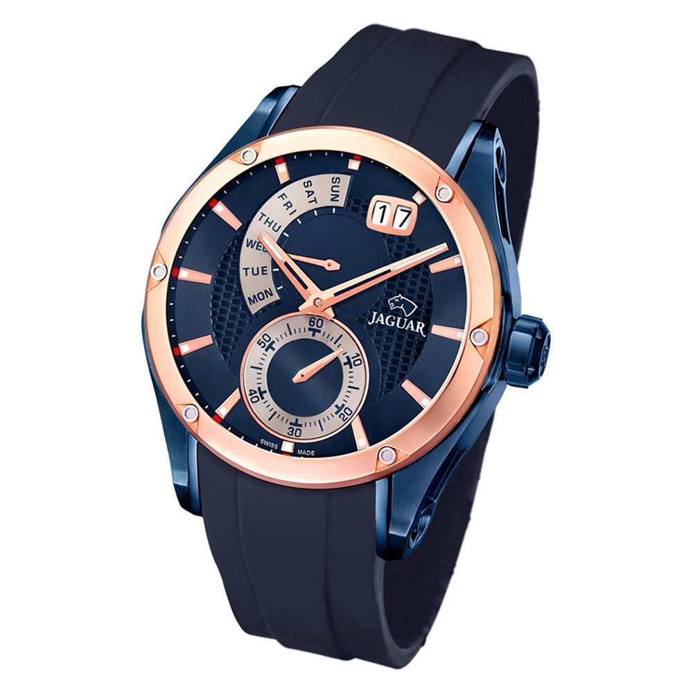 Jaguar Herren-Armbanduhr PU blau J815/1 Saphir Special Edition UJ815/1