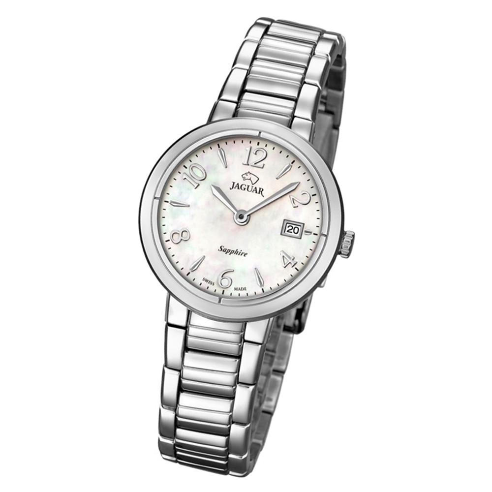 Jaguar Damen-Armbanduhr Edelstahl silber J823/1 Saphir Cosmopolitan UJ823/1