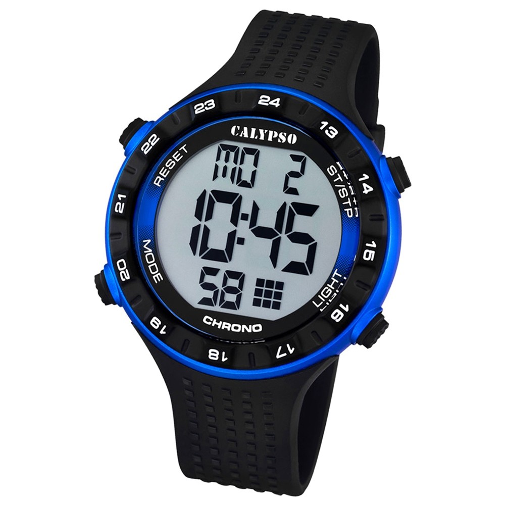 CALYPSO Herren-Uhr - Sport - digital - Quarz - PU - UK5663/2