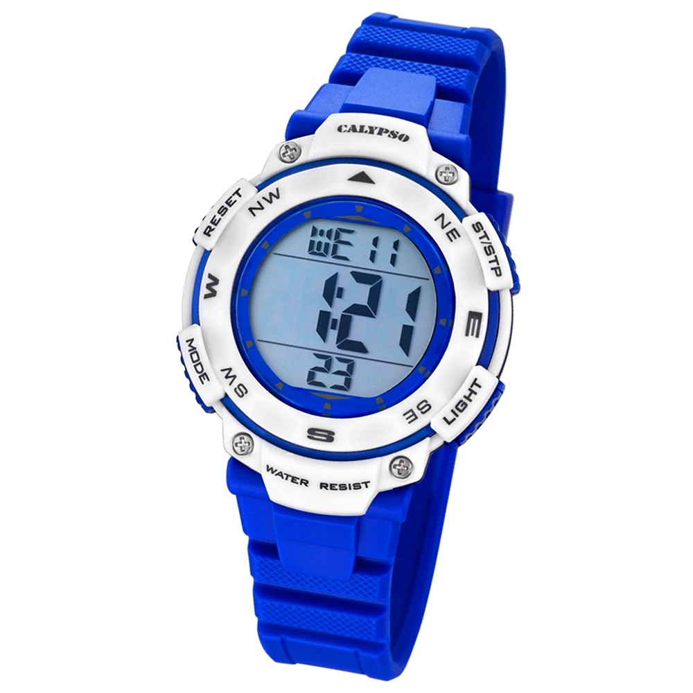 Calypso Damen-Armbanduhr Digital for Woman digital Quarz PU blau Sport UK5669/7