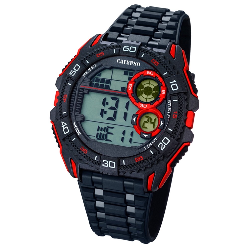 CALYPSO Herren-Uhr - Digital for Man - digital - Quarz - PU - UK5670/5