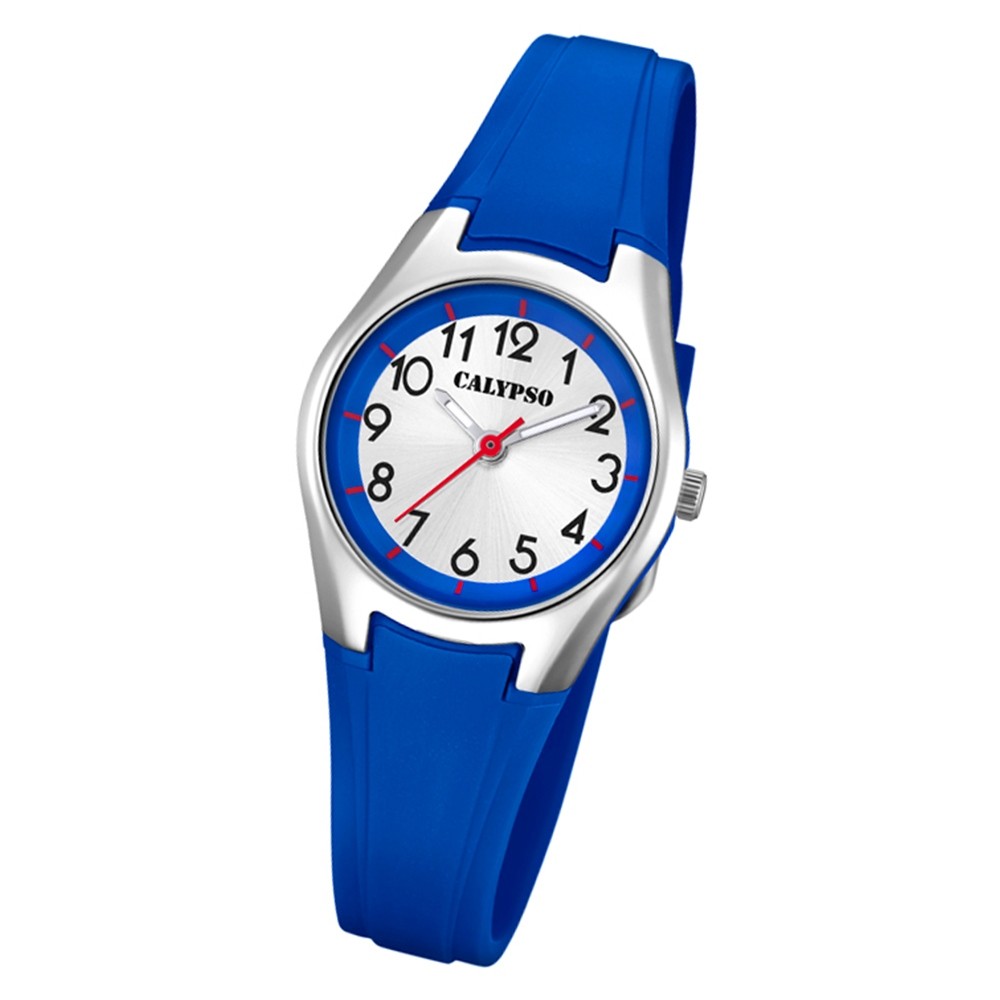 Calypso Damen Armbanduhr Sweet Time K5750/5 Quarz-Uhr PU blau UK5750/5