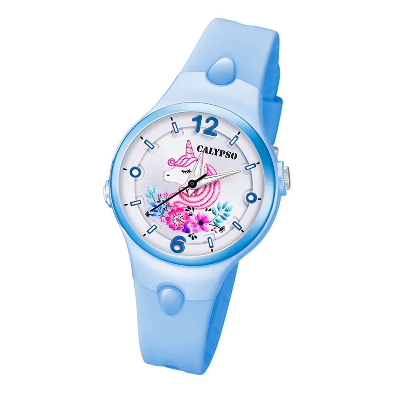 Calypso Kinder Jugend Armbanduhr Junior K5783/B Analog Kunststoff blau UK5783/B