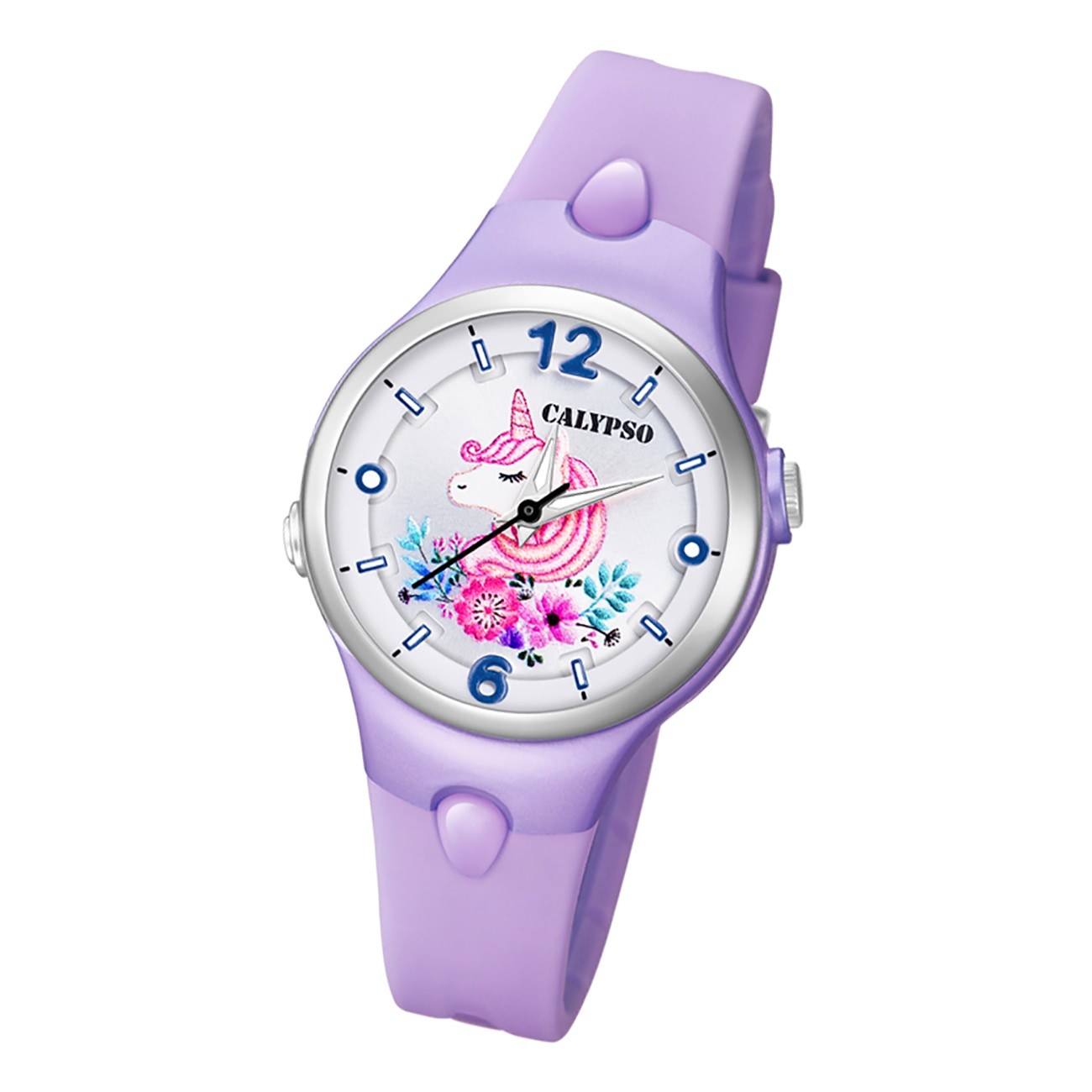 Calypso Kinder Jugend Armbanduhr Junior K5783/C Analog Kunststoff lila UK5783/C