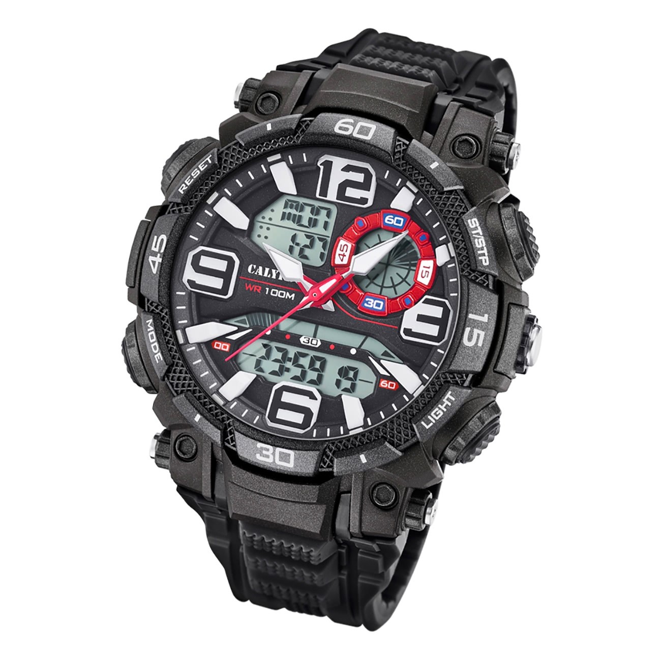 Calypso Herren Armbanduhr K5793/1 Analog-Digital Kunststoff schwarz UK5793/1
