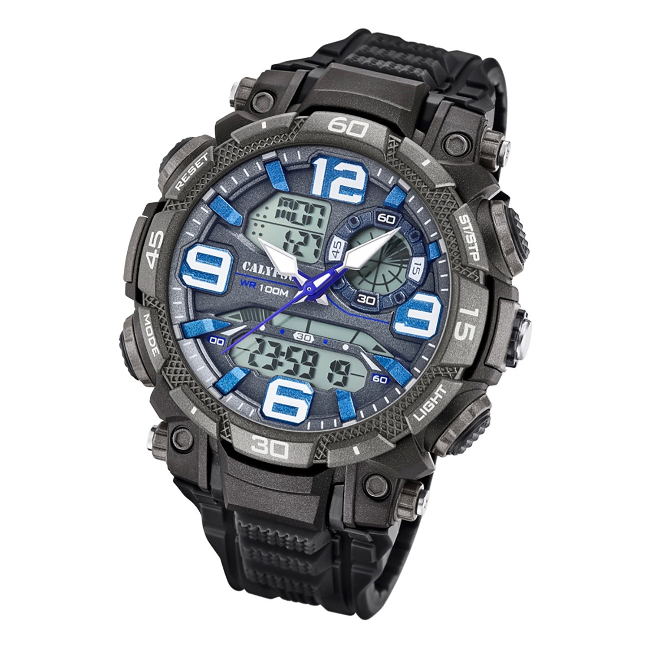 Calypso Herren Armbanduhr K5793/2 Analog-Digital Kunststoff schwarz UK5793/2