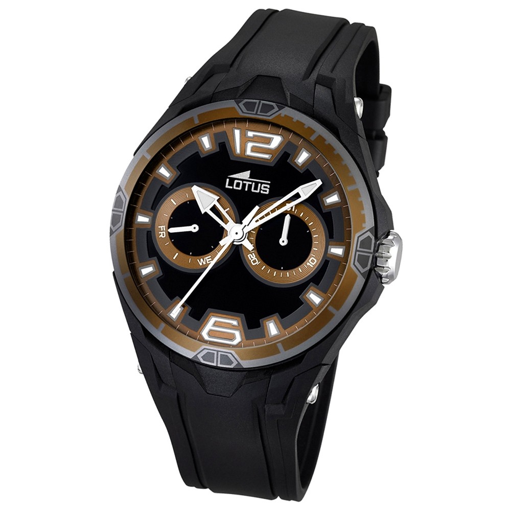 LOTUS Herren-Uhr - LOTUS R - Analog - Quarz - PU - UL18184/5