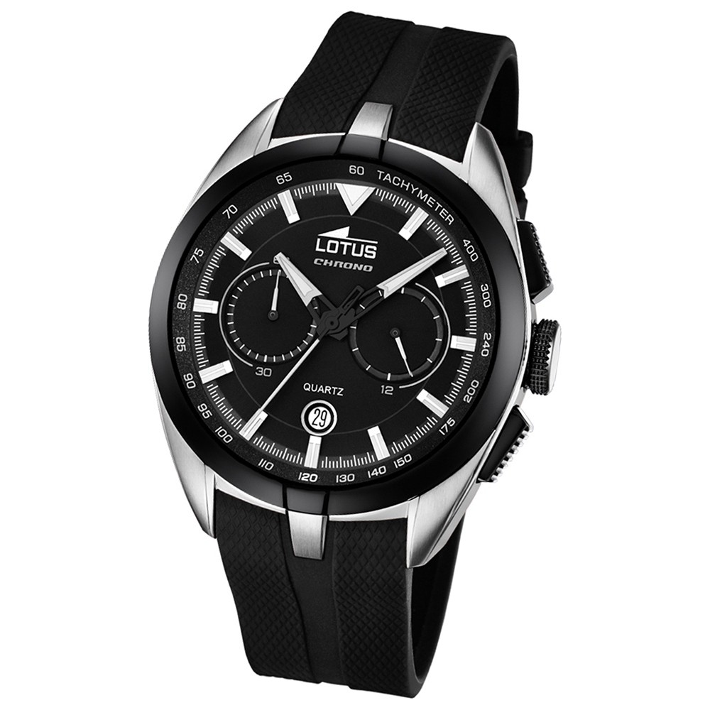 LOTUS Herren-Uhr - Smart Casual - Analog - Quarz - PU - UL18189/2