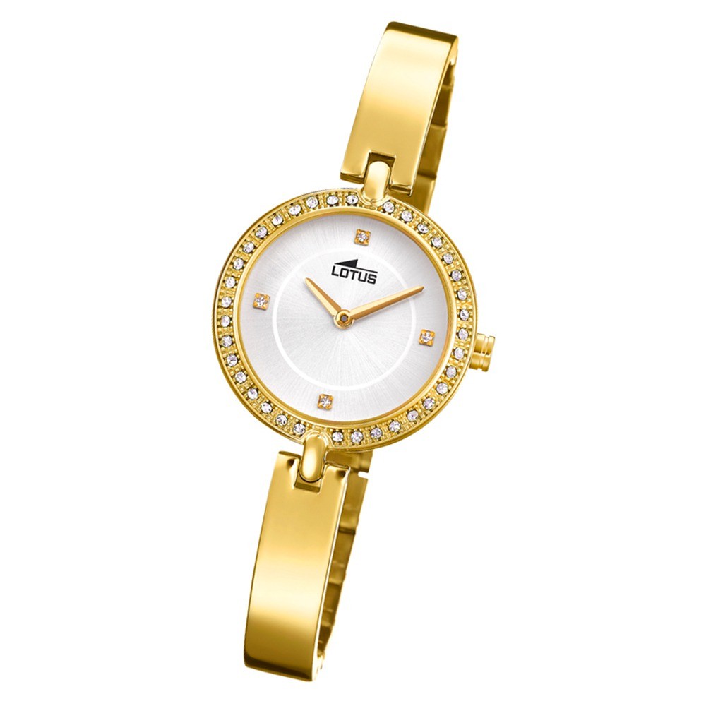 Lotus Damen-Armbanduhr Edelstahl gold 18548/1 Quarz Bliss UL18548/1