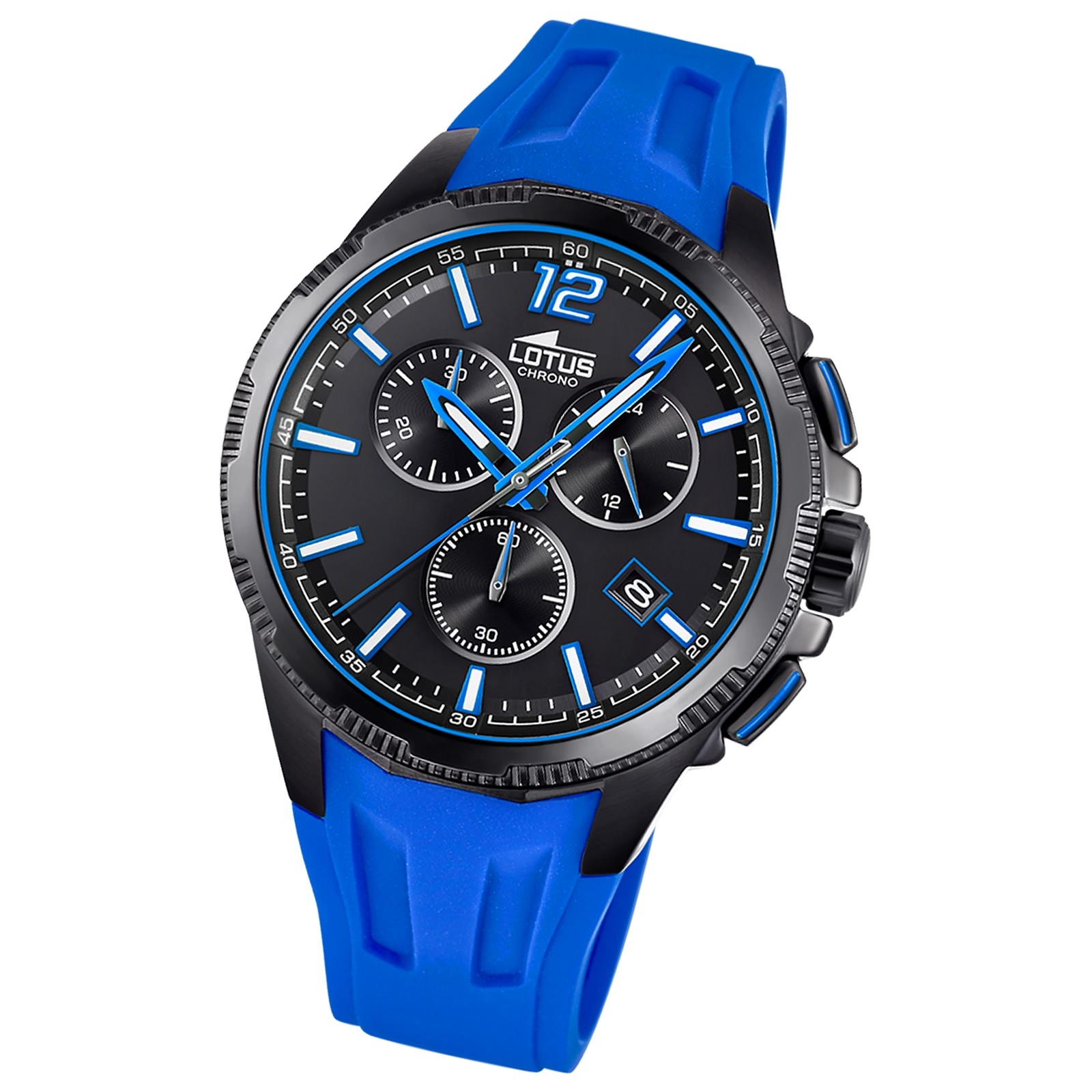 LOTUS Herren Armbanduhr Lotus R 18591/5 Quarz PU blau UL18591/5