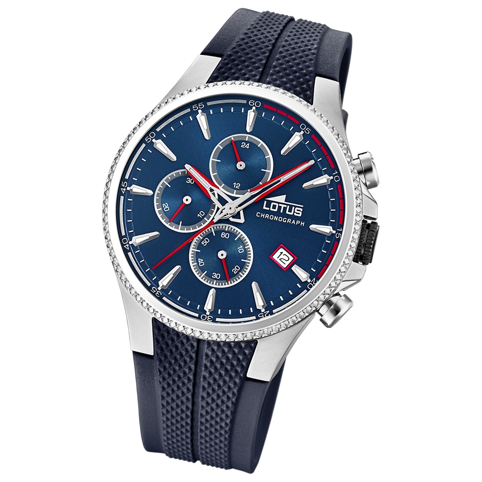 Lotus Herrenuhr -R- Armbanduhr PU dunkelblau UL18621/1