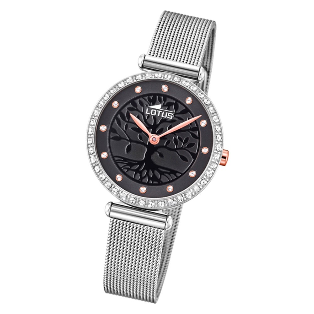 LOTUS Damen Armbanduhr Bliss 18709/3 Quarz Edelstahl silber UL18709/3