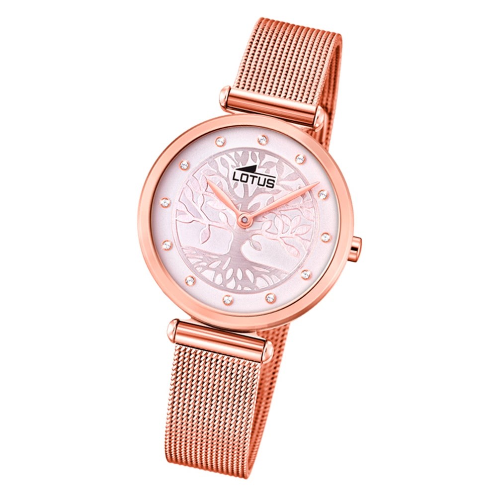 LOTUS Damen Armbanduhr Bliss 18710/2 Quarz Edelstahl rose UL18710/2