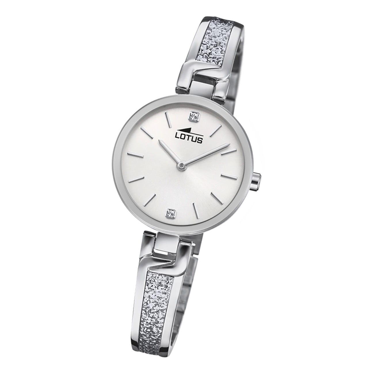 Lotus Damen Armbanduhr Bliss 18722/1 Analog Edelstahl silber UL18722/1