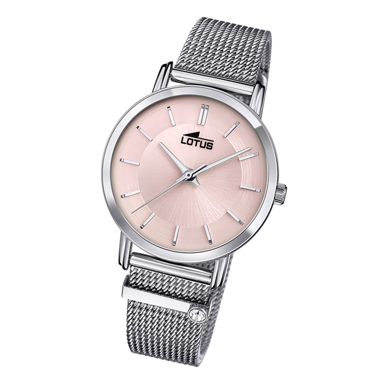 Lotus Damen Armbanduhr Trendy 18737/2 Analog Edelstahl silber UL18737/2