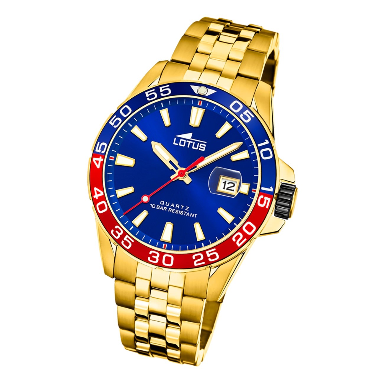 Lotus Herren Armbanduhr Sport 18770/3 Analog Edelstahl gold UL18770/3