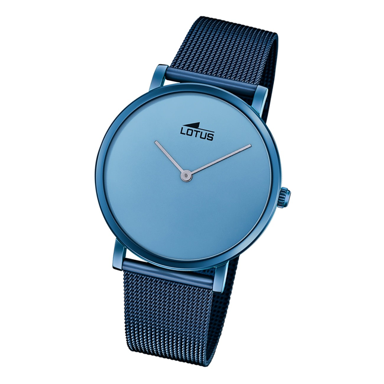 Lotus Herren Armbanduhr Minimalist 18775/1 Analog Edelstahl blau UL18775/1
